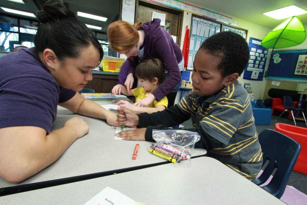 jordan teaching with crayons
